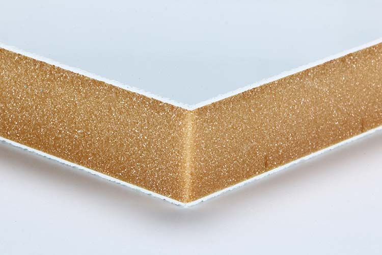Placa sandwich de fibra de carbono de peso extra ligero con espuma de PVC