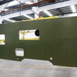 Paneles compuestos para caravanas de alto brillo exportados a Europa