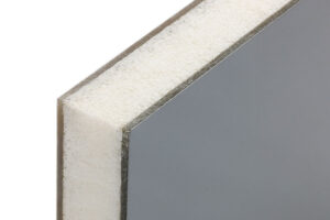 Paneles sándwich de espuma de PET con revestimiento de FRP y gelcoat de espejo de 22 mm para vehículos recreativos