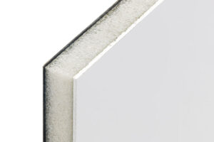 Paneles sándwich de espuma PET con revestimiento de aluminio CFRT