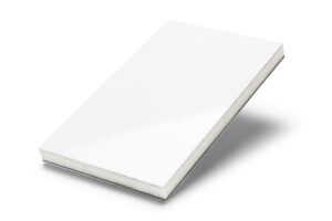 Paneles sándwich de espuma PET con revestimiento de aluminio CFRT