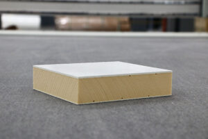 Paneles sándwich de espuma XPS con superficie FRP de 40 mm para remolques todoterreno