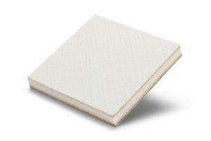 Paneles sándwich de espuma de PET con revestimiento de madera contrachapada de patrón entrelazado
