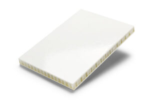 Paneles sándwich de panal de polipropileno con piel brillante de FRP