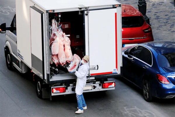 Cajas de camiones frigoríficos con gancho para carne - Image 4