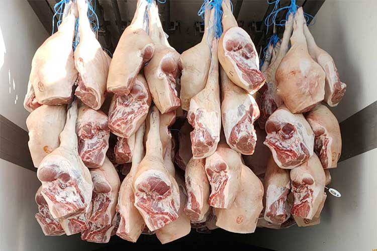 Cajas de camiones frigoríficos con gancho para carne - Image 3