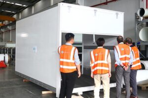 Fabricantes de carrocerías para camiones con caja de carga para entrega en China