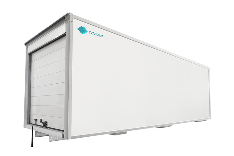 Read more about the article Caja refrigerada con puerta enrollable