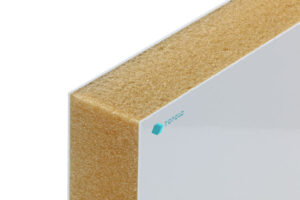Paneles sándwich de espuma de PVC con revestimiento de FRP brillante de 50 mm para cajas de autocaravana