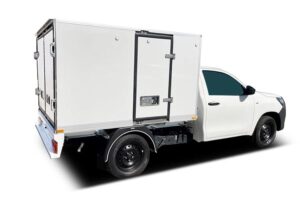 Caja isotérmica ligera de 2,5 m para camionetas