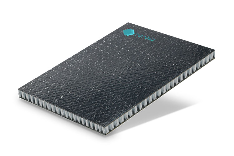 Paneles de nido de abeja reforzados con fibra de vidrio tejida