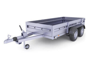 Remolques de bandeja de aluminio